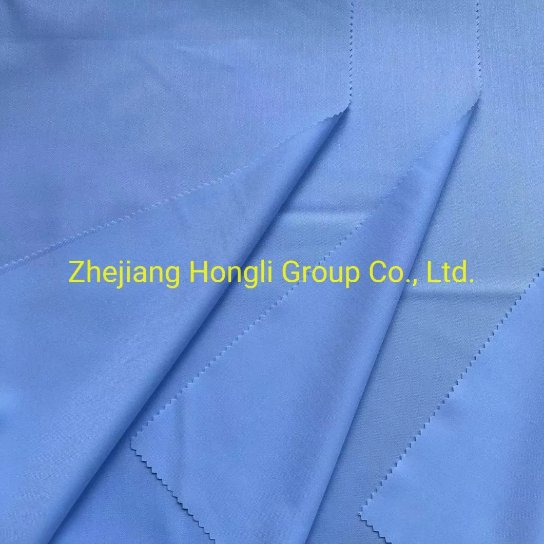 40s Bamboo Polyester Spandex 145GSM Woven Fabric for Shirt