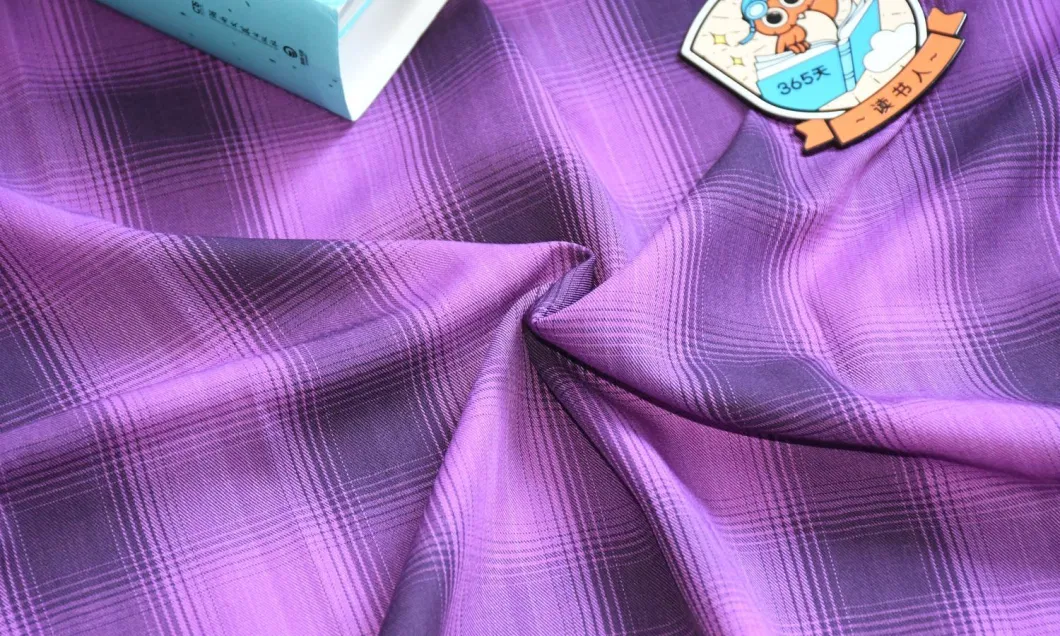 50%Bamboo 50%Polyester Yarn Dyed Garment Fabric for Shirt