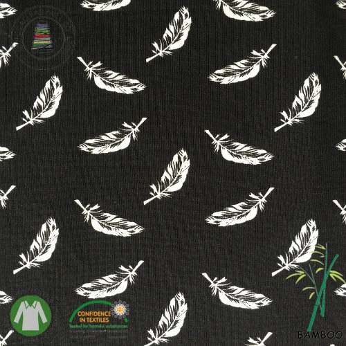 95%Bamboo5%Spandex Knitting Stretch Jersey Fabric for T Shirt (QF16-2522-P4-WHITE)