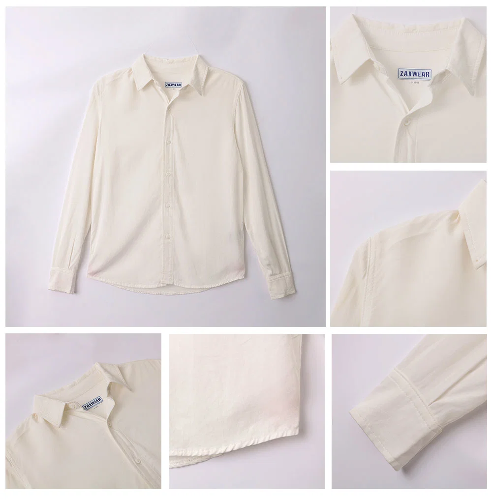 OEM ODM Lightweight and Breathable Smooth Shirt with 100% Viscose From Bamboo Woven