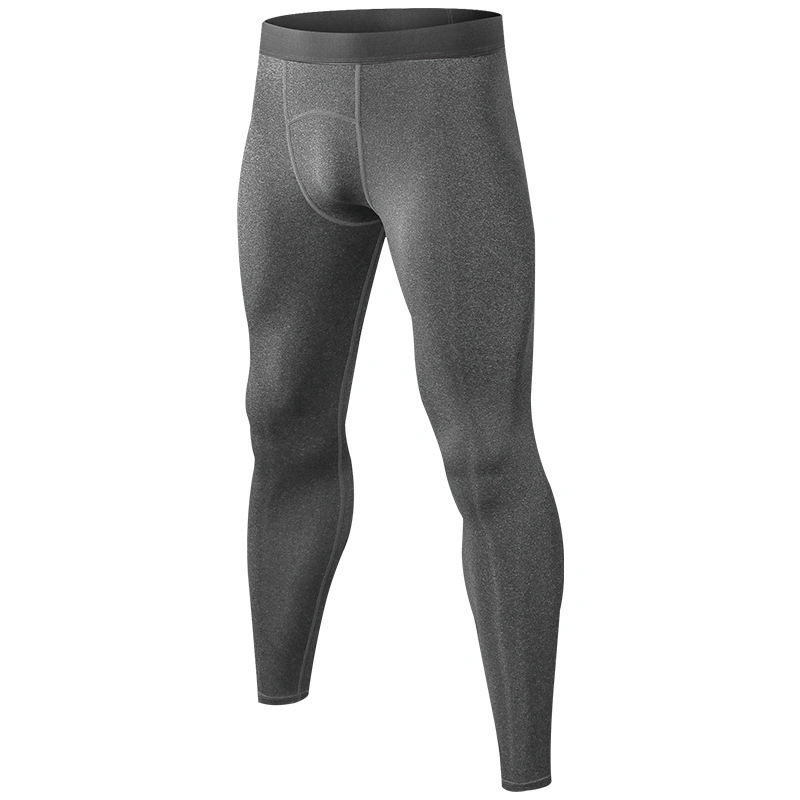 Men&prime; S Gym Sports Base Layer Compression Fitness Running Long Pants Tight Leggings Sports Active Wear
