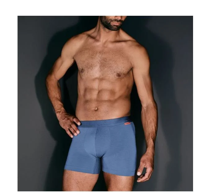 Custom Color Men Boxer Shorts Bamboo Underwear