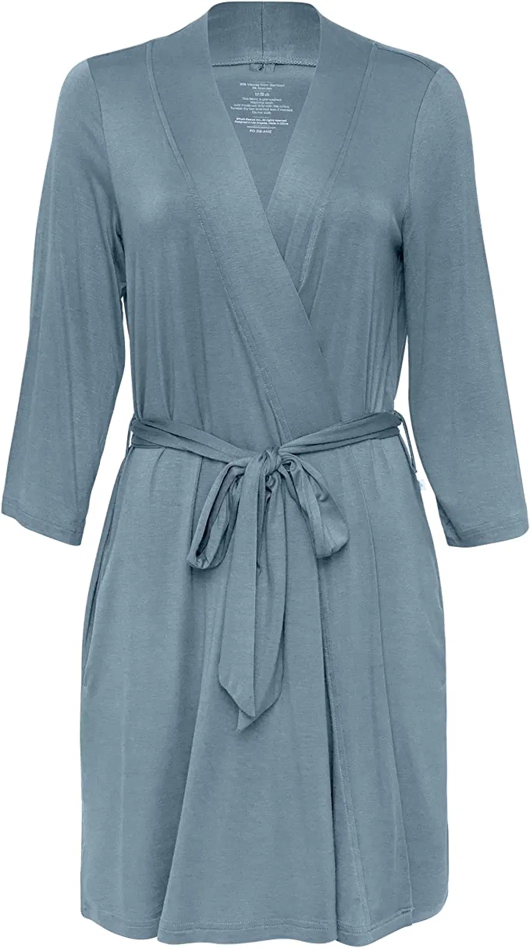Sustainable Women Kimono Robes Short Lightweight Robe Soft Knit Sleepwear Casual Knit Bathrobe Ladies Loungewear Supplier