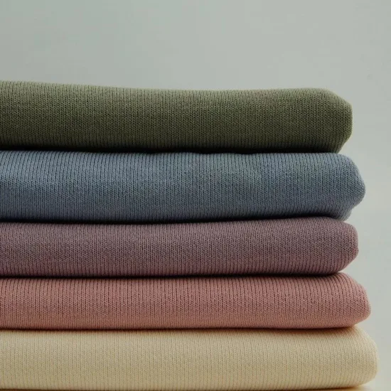 Wholesale 280GSM Solid 100 Bamboo Fiber French Terry Knit Fabric for Hoodies