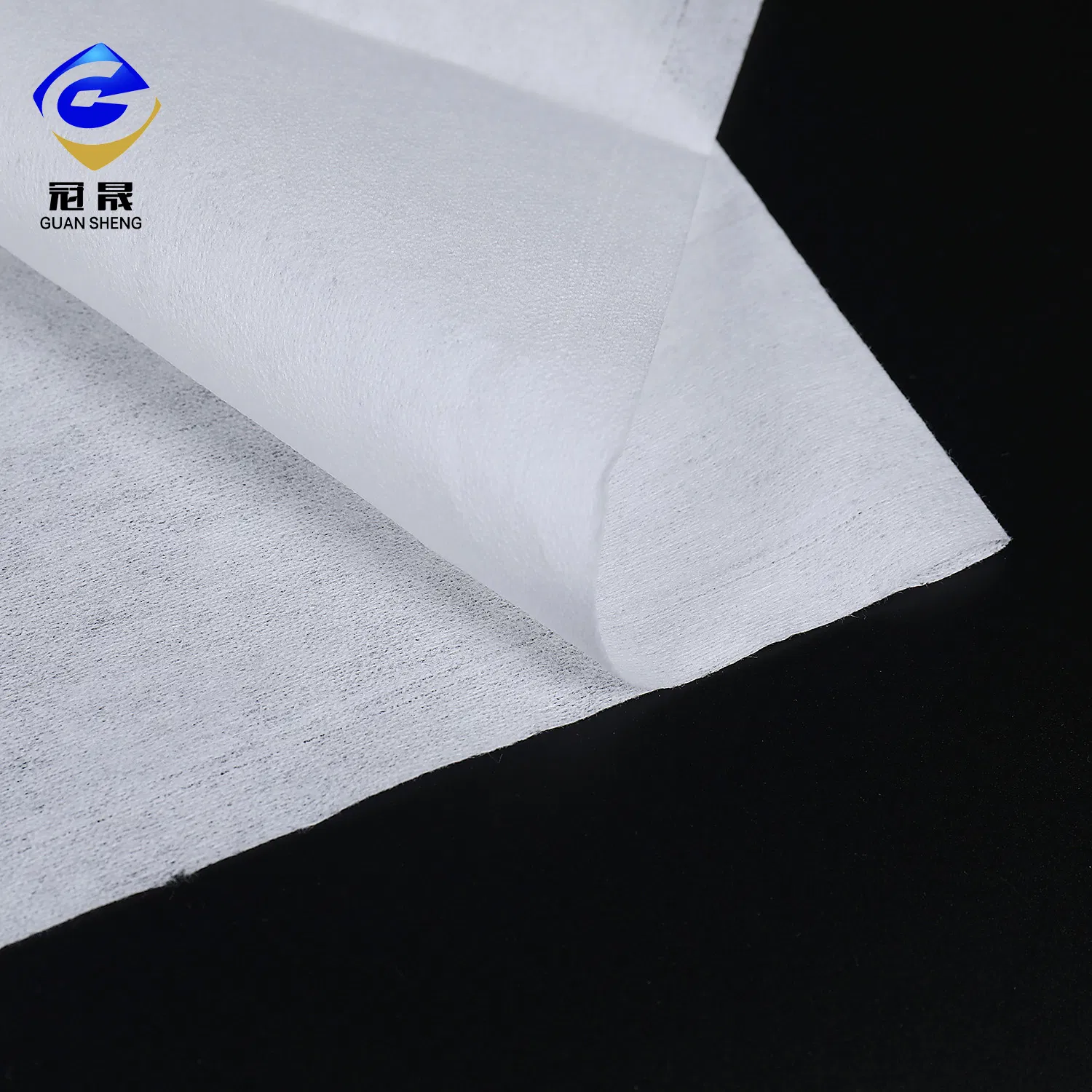 Biodegrad PLA Bamboo Woodpulp Rayon Viscose Spunlace Nonwoven Non