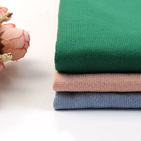 Knitted Sustainable 69% Bamboo 29% Cotton 2% Spandex French Terry Printed Fabric for Garment