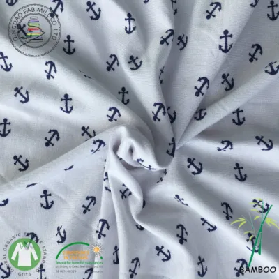 95%Bamboo5%Spandex Knitting Stretch Jersey Fabric for T Shirt (QF16