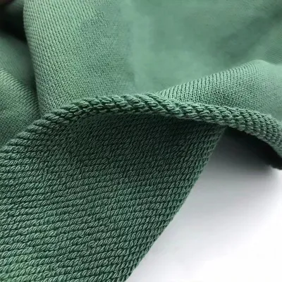 Hot Sellings 2023 Organic Bamboo Cotton Terry Fabric Oversized Hoodie 400 GSM Relaxed Heavy French Terry Fabric